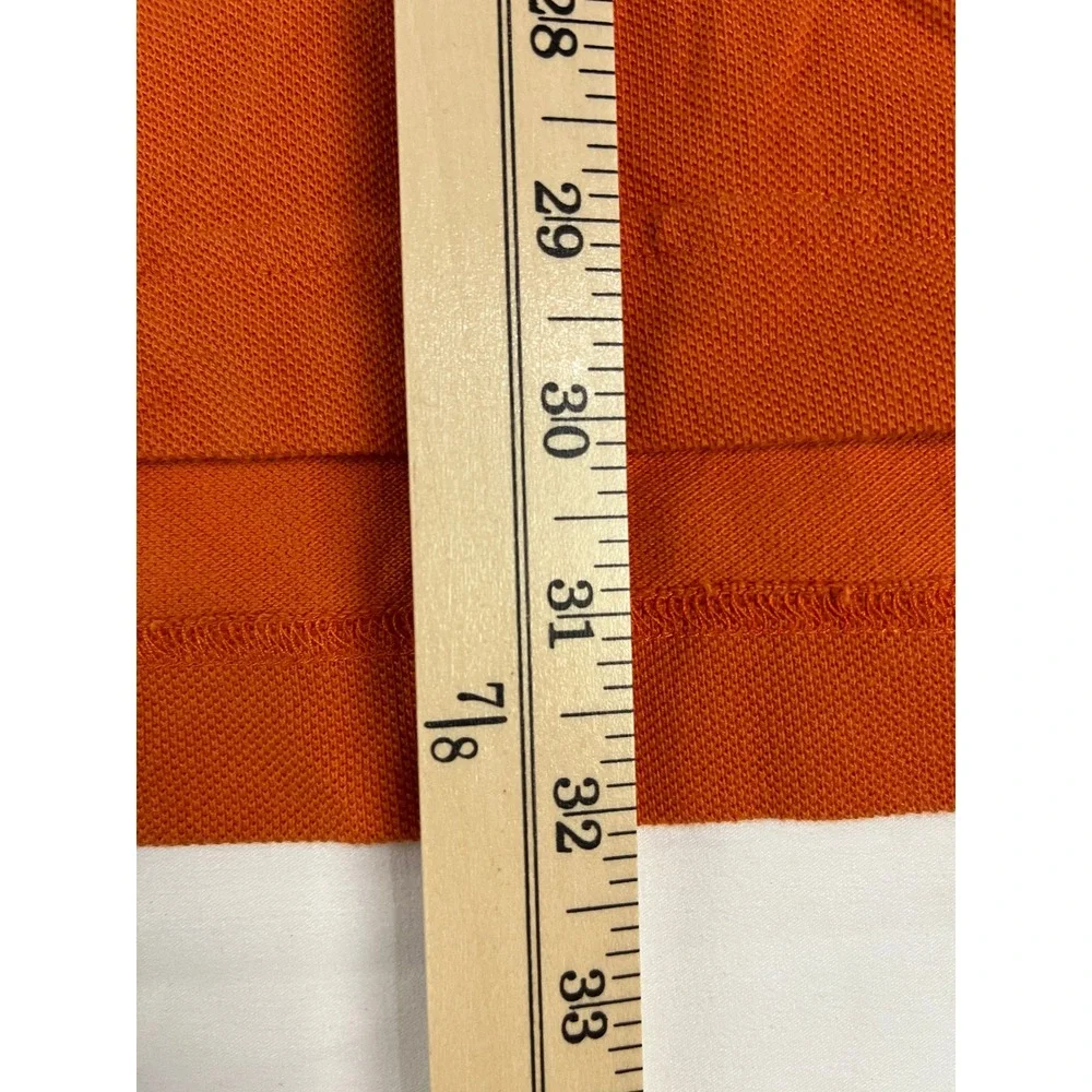 Tommy Hilfiger‎ Men's Orange Classic Fit Short Sleeve Polo Shirt XXL - Picture 4 of 8